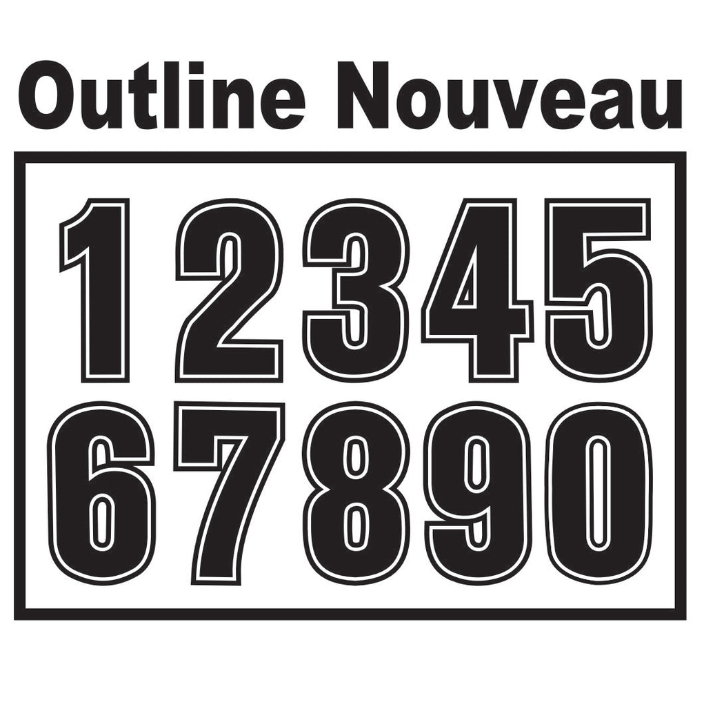 10cm DIY Number Sets– ProGraphix